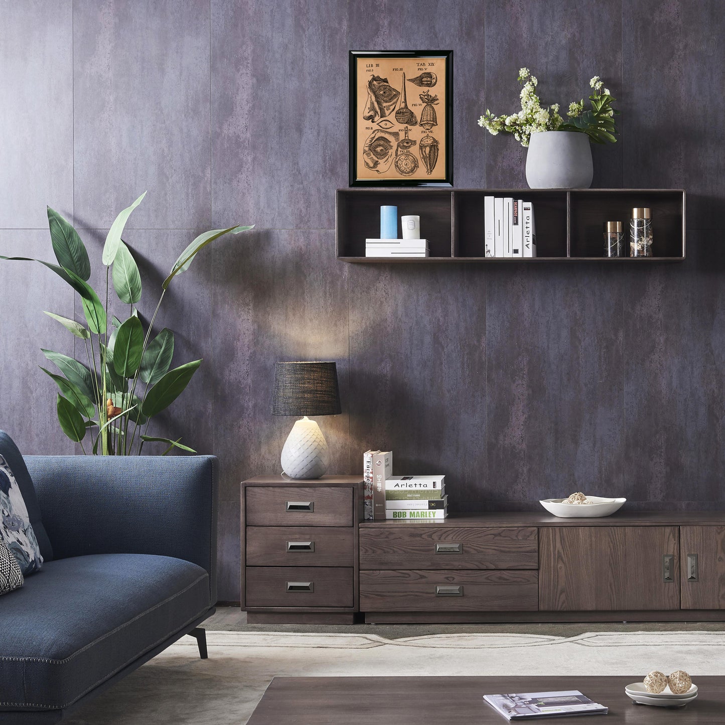 Human eye anatomy poster Medical art