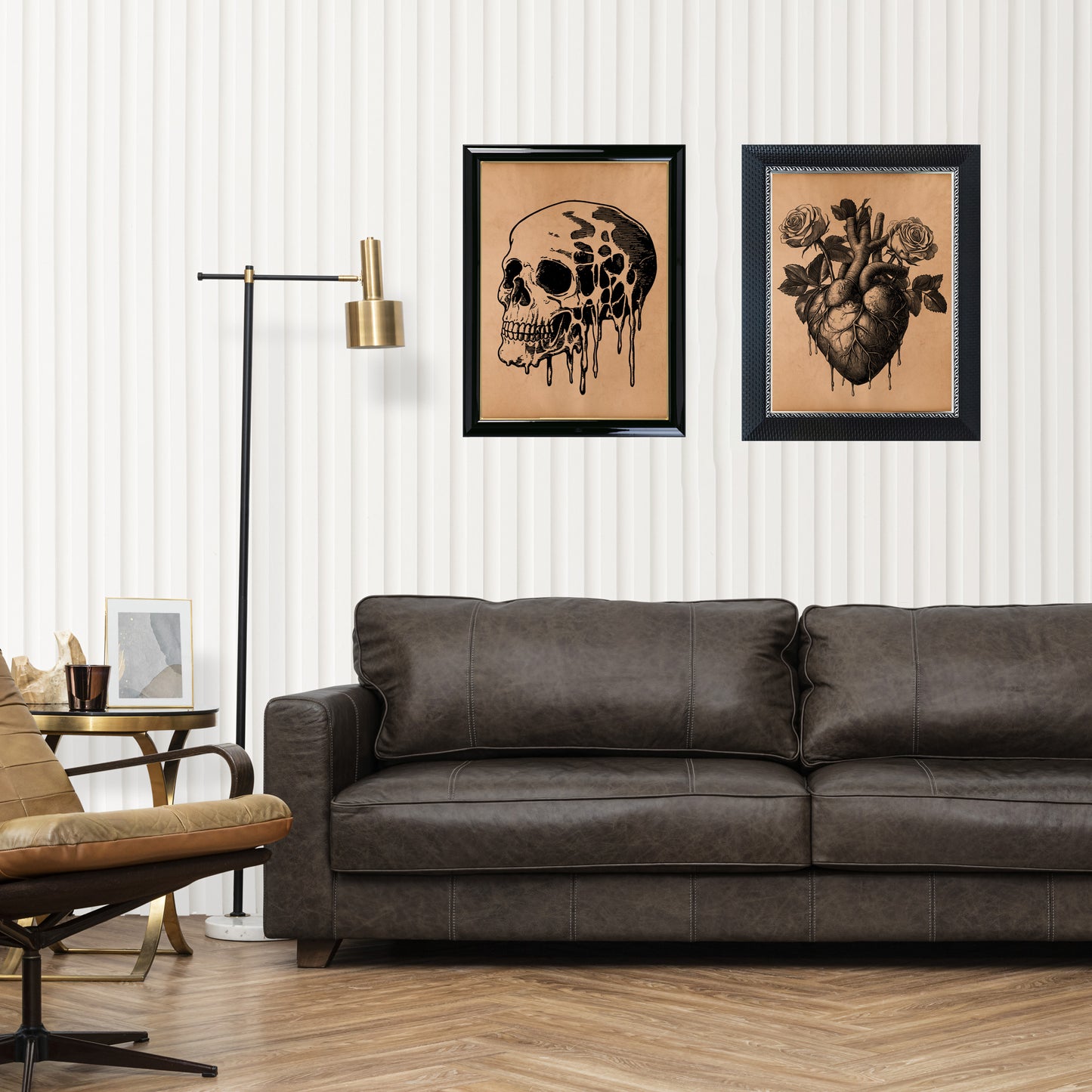 Skull poster Vintage Anatomical print