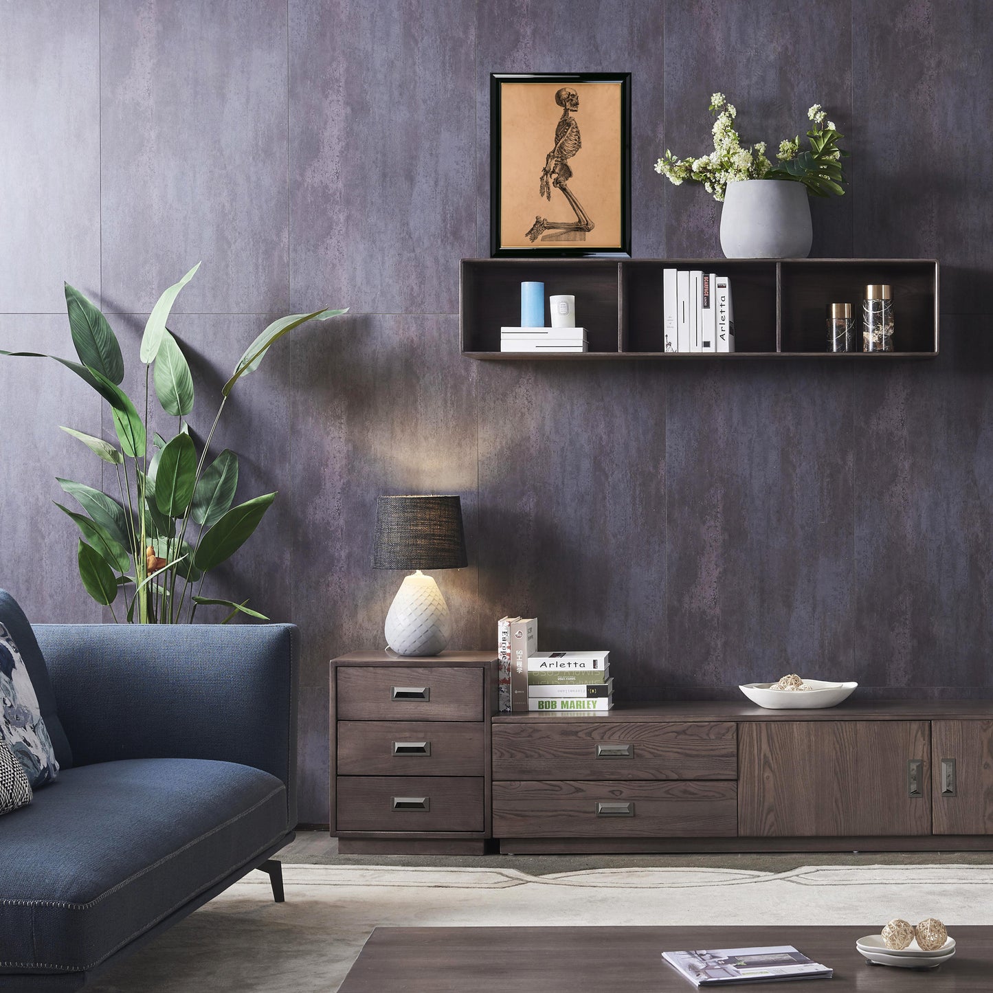 Vintage skeleton poster Anatomy