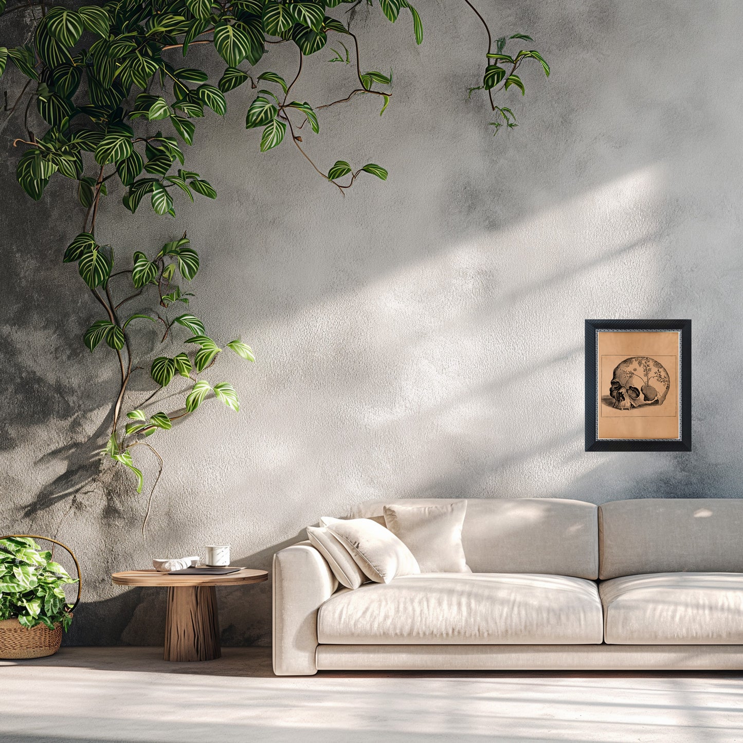 Skull wall art print Anatomical poster